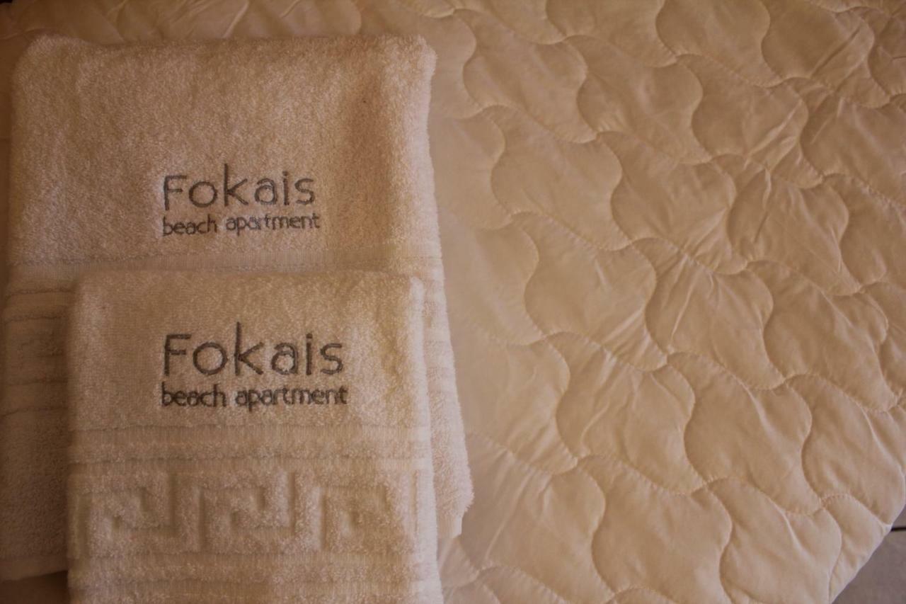 Fokais Beach Apartment Néa Fókaia Bagian luar foto